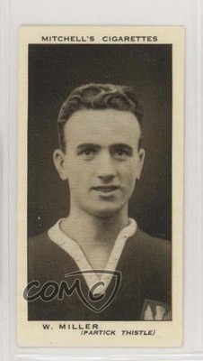 1934 Mitchell & Son Scottish Footballers Tobacco W Miller Willie Miller #34 jn1