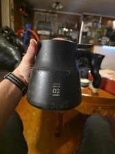 HARIO Hario V60 thermal insulation stainless server Black 02