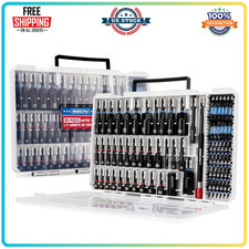 80-Piece Premium Magnetic Impact Nut Driver Set Metric  SAE with Socket Adapter