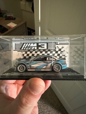 Custom Hot Wheels BMW E46 M3 Need For Speed Most Wanted Pop-art Livery