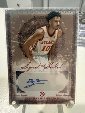 🔥2025-26 Topps - Signed and Sealed Zaccharie Risacher #BSI-ZR