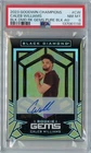 2023 UD Goodwin Caleb Williams BLACK DIAMOND Rookie Auto #'D 46/49 PSA 8 BEARS