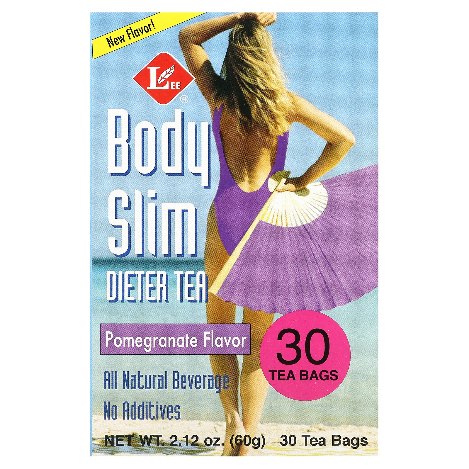 Чай для похудения Body Slim гранат 30 пакетиков 212 унции 60 г 2590₽