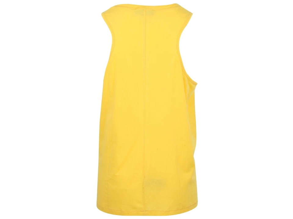 Burberry Sport Damen Shirt Träger Tank Top Größe XL 100% Baumwolle Gelb - Bild 3 von 4