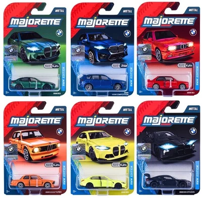 Majorette 1:64 Premium Cars BMW Assortment Full Set of 6 Diecast Models NEW UK - Image 1 of 4
