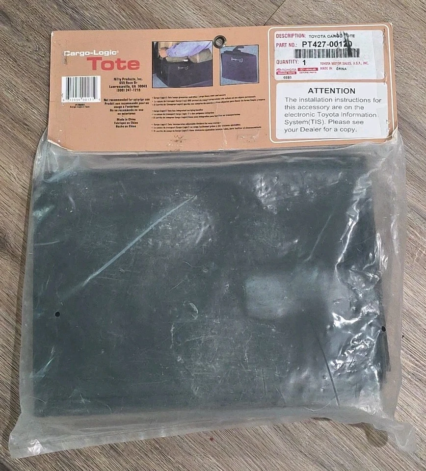 Novo Organizador de Sacola de Carga Toyota Tronco Genuíno PT427-00120 - Imagem 4 de 4