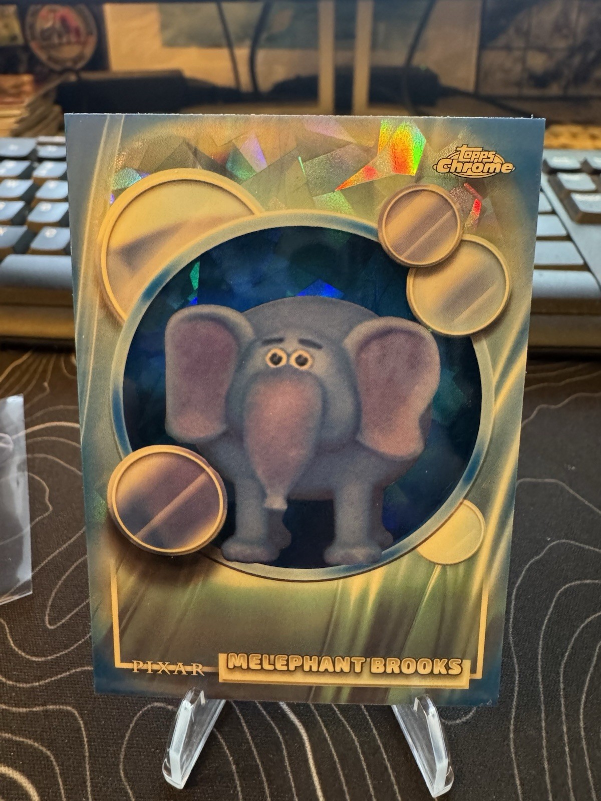 2026 Topps Disney Chrome Sapphire Melephant Brooks #191 Base