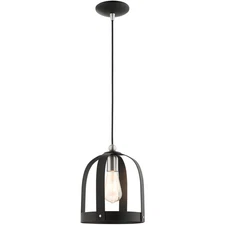 Livex Lighting 49642-14 Stoneridge Mini Pendant Textured Black