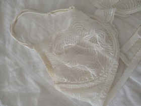 La Perla Bra 34b Nwt Lace Cream  Small Underwire Bra