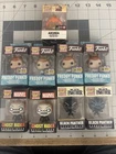 Funko Pocket Pop Keychain Lot. Freddy Funko, Ghost Rider, Black Panther, Akuma.