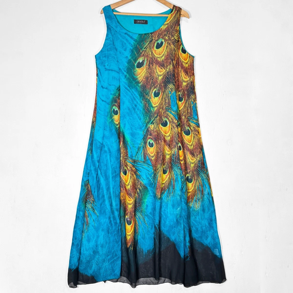 green emerald velvet dress Peacock Long Dress main image 0