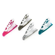 Travel Toothbrush 4-Pack Foldable Soft Bristles Ergonomic Handle Multicolor