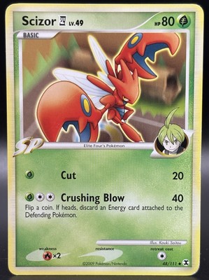 Pokemon TCG - Scizor 48/111 Rising Rivals Regular - MP | eBay