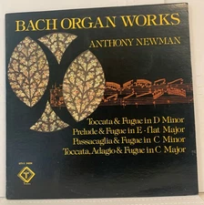 Anthony Newman, Bach Organ Works, (LP, Quad), NM or M-, 3911768485