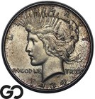 1934 Peace Silver Dollar, Significant Date, Choice BU++, Album Toning — photo 1