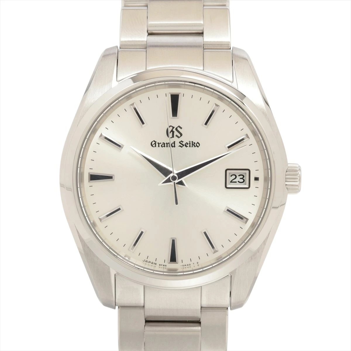 Grand Seiko Heritage SBGP009 SS QZ Silver Dial Used Watch with Box