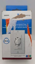 SW60MWK 60-Minute Spring Wound Timer, White - Energy-Saving Control Intermatic
