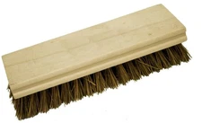 Magnolia Brush 173 Scrub Brush, Palmyra Oblong Bristles, 1-1/8" Trim, 8" Length