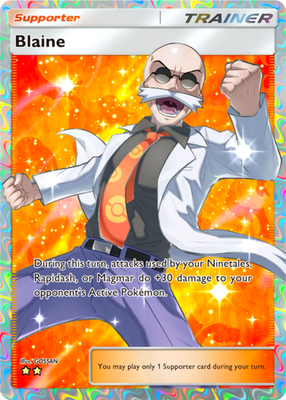 #ad Pokemon Pocket TCG Trading Card Game 2 Star Full Art Blaine Genetic Apex DIGITAL $5.99