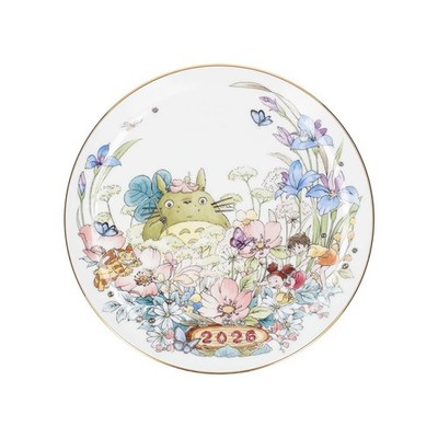 Ghibli My Neighbor Totoro 2026 Yearly Plate Noritake Ceramic Stand