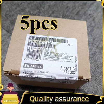 5pcs ET200 6ES7132-4BD32-0AA0 in Box Siemens 6ES7 132-4BD32-0AA0 Fast Delivery