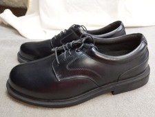 Deer Stags Times Shoes Mens Size 11 W Black Leather Derby Oxford Dress Comfort
