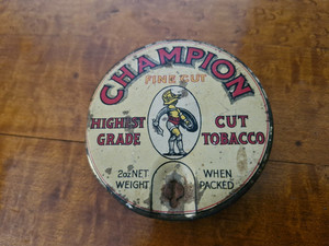 champion tobacco tin British-Australasian Co, The. Pty Ltd, Sydney & Melbourne: Flake Cut 2oz Tobacco Champion Tobacco | eBay Australia