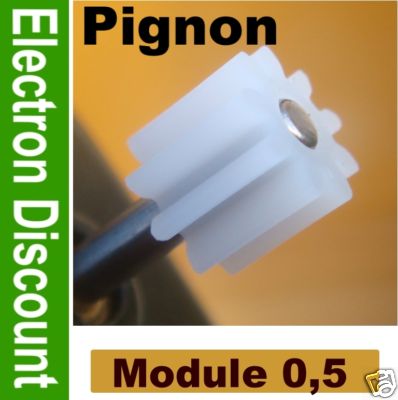 Ritzel 8 Zähne für Motor Lok Jouef 2er Set