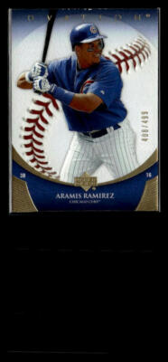 2006 Upper Deck Ovation #24 Aramis Ramirez Gold #/499