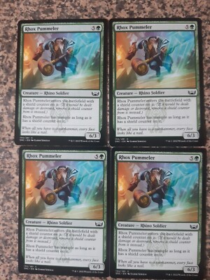 MTG 4 x Rhox Pummeler - Straßen neuer Capenna