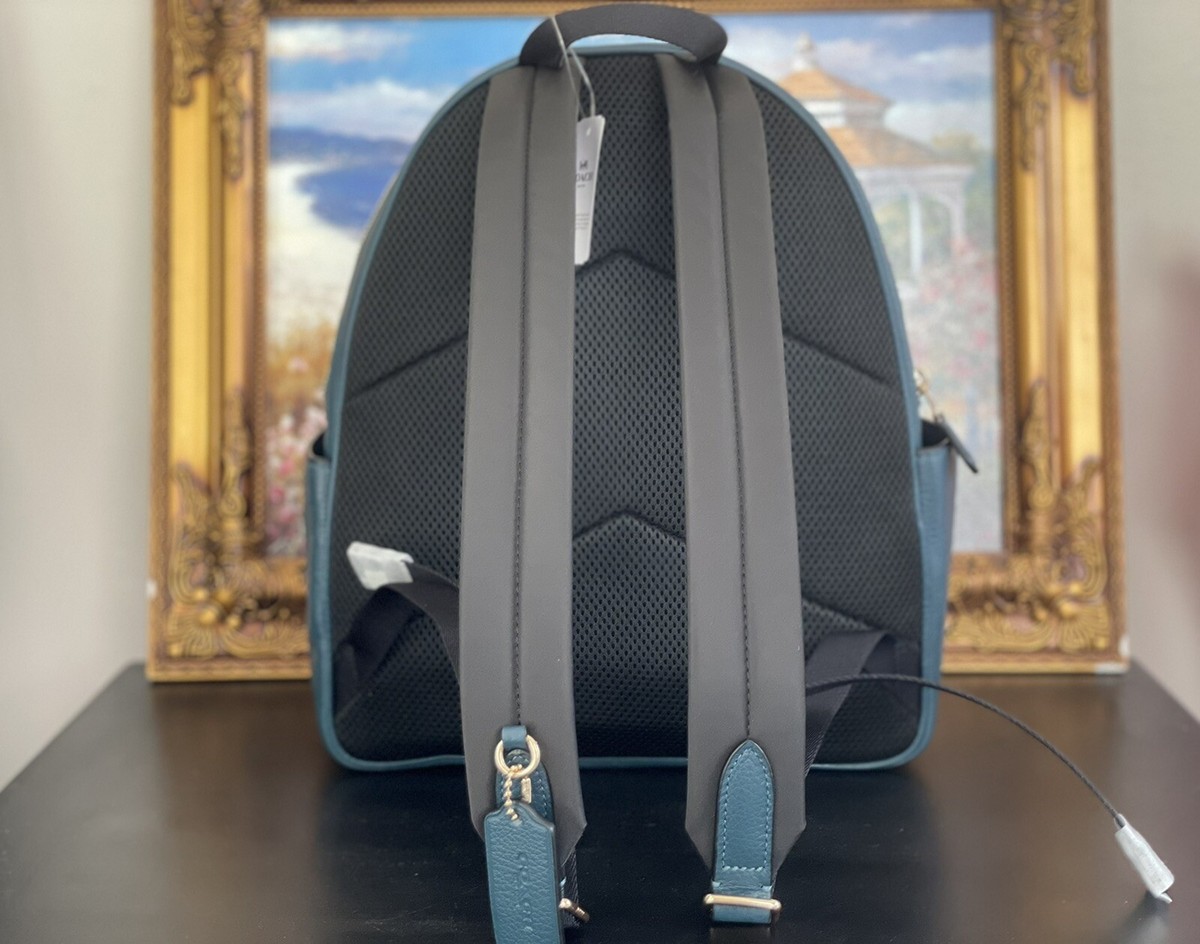 コーチ リュック Court Backpack Im/Peacock Coach Court Backpack with Tags - Peacock for sale online | eBay