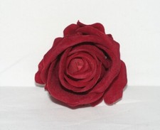 Luxury Vintage-inspired rockabilly velvet rose flower hair clip