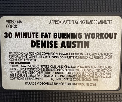Esquire Great Body - Low-Impact Aerobics (VHS, 1999) - Picture 7 of 8