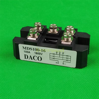 1PC MDS100A MDS100-16 3-Phase Diode Bridge Rectifier 100A Amp 1600V NEW