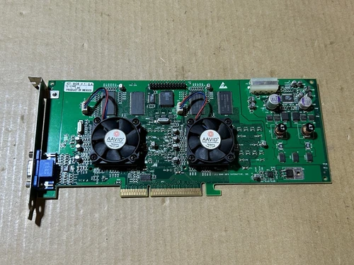 Used - Tested - Vintage - 3DFX Voodoo 5 5500 64MB AGP Graphics Card
