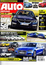 AUTO Zeitung Zeitschrift  Heft  20 / 07.09.2016