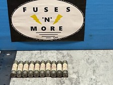 GOULD SHAWMUT MERSEN TRI-ONIC TRM-1/2- 1/2AMP, 250V FUSES- LOT OF 10