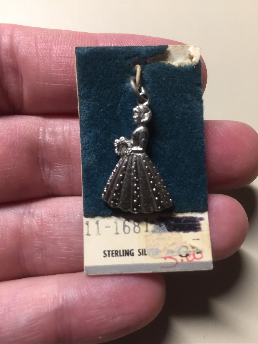 【中古】 Charms ＆ Knots Griffiths Vintage 1960s Griffith Sterling Bridesmaid Charm NOS | eBay
