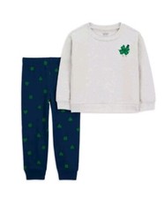2T-Carter's Child of Mine Toddler Boy St. Patrick's Day Outfit Set, 2-Piece