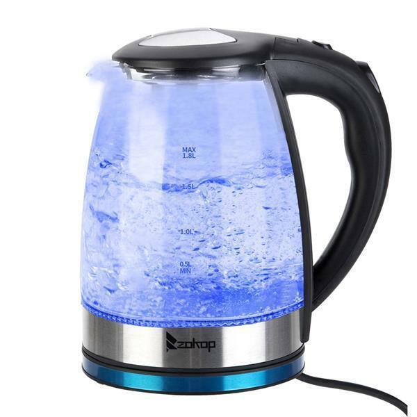 Electric Kettle Hot Water Boiler With Filter Auto Shut-off Tea Pot