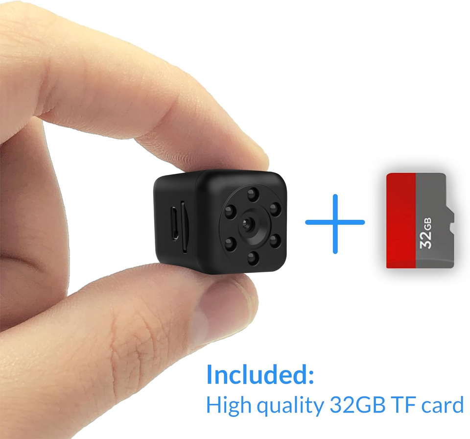 C1 Hidden Camera with Audio/Video. Mini Camera, Small Camera. Spy