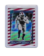 2021 Donruss Optic Freedom Prizm Carlos “Boogie” Basham RC 277