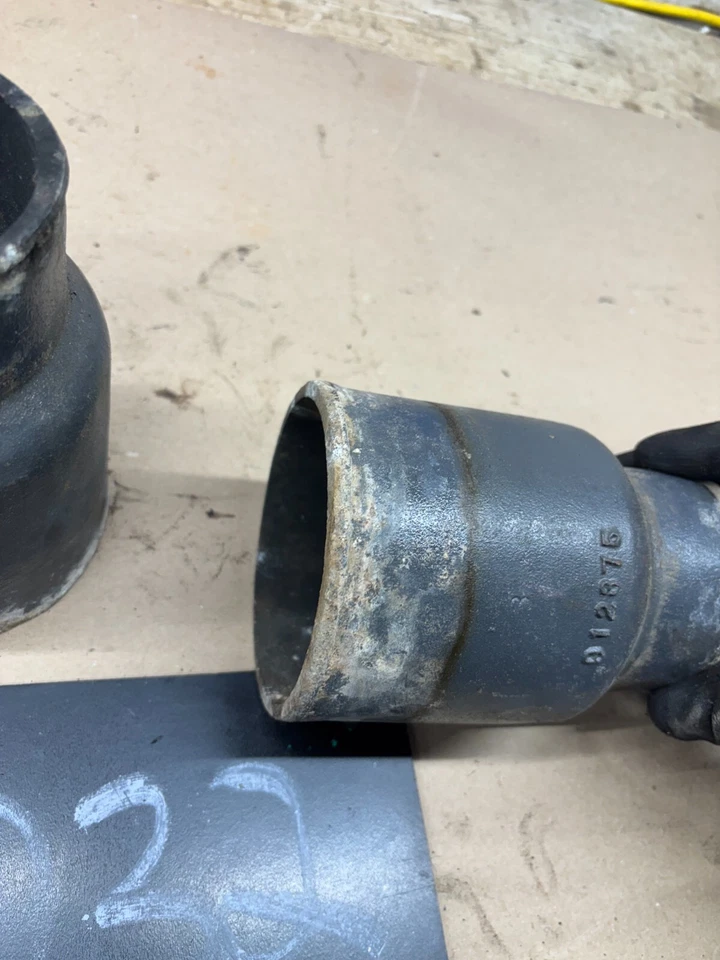 MARINE BOAT 5.7L 350 MERCRUISER OMC VOLVO PENTA EXHAUST ADAPTER SET PAIR 912375 - Image 4 of 4