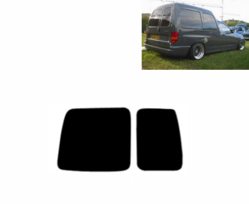 Pre-Cut Window Tint for-VW Caddy 1996-2004 Rear Kit - Afbeelding 1 van 4