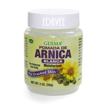 Arnica Salve 2 oz White Ointment Pomada Bruises Cramps Arthritis Pain Relief