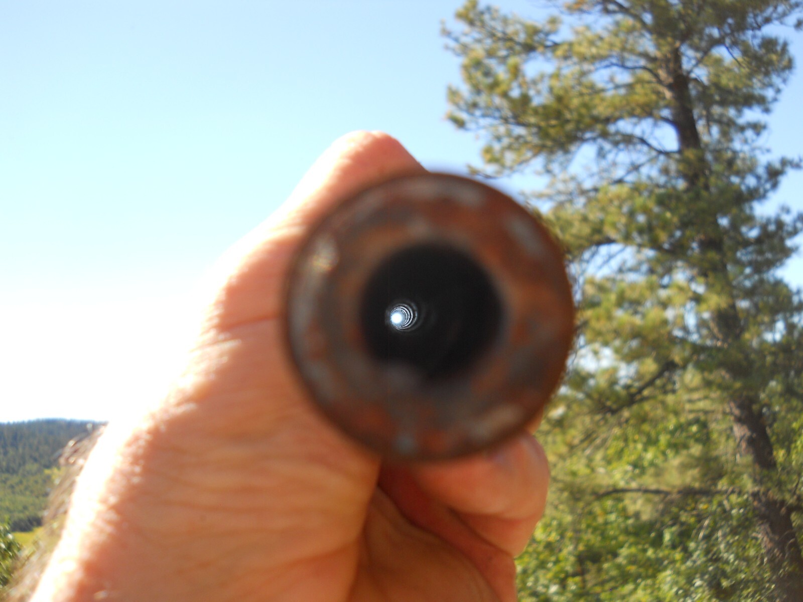 Mexican model 1936 mauser short rifle 7mm cal.  barrel w good bore