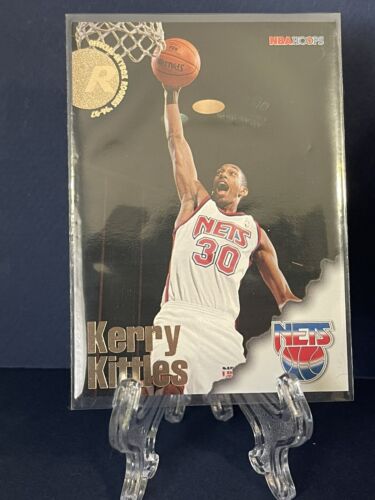Kerry Kittles 1996-97 Hoops Basketball Card #297 Rookie RC New Jersey Nets - Afbeelding 1 van 2