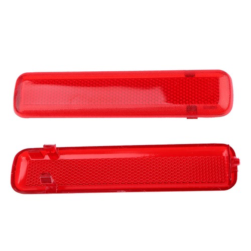 L& R Rear Inside Door Trim Reflector For Silverado Sierra Crew Cab Pickup 03-07 - Picture 8 of 9