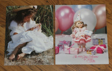 Set of 2 VTG Ginny Collections by Vogue Dolls Catalogs - 1991 1992 -