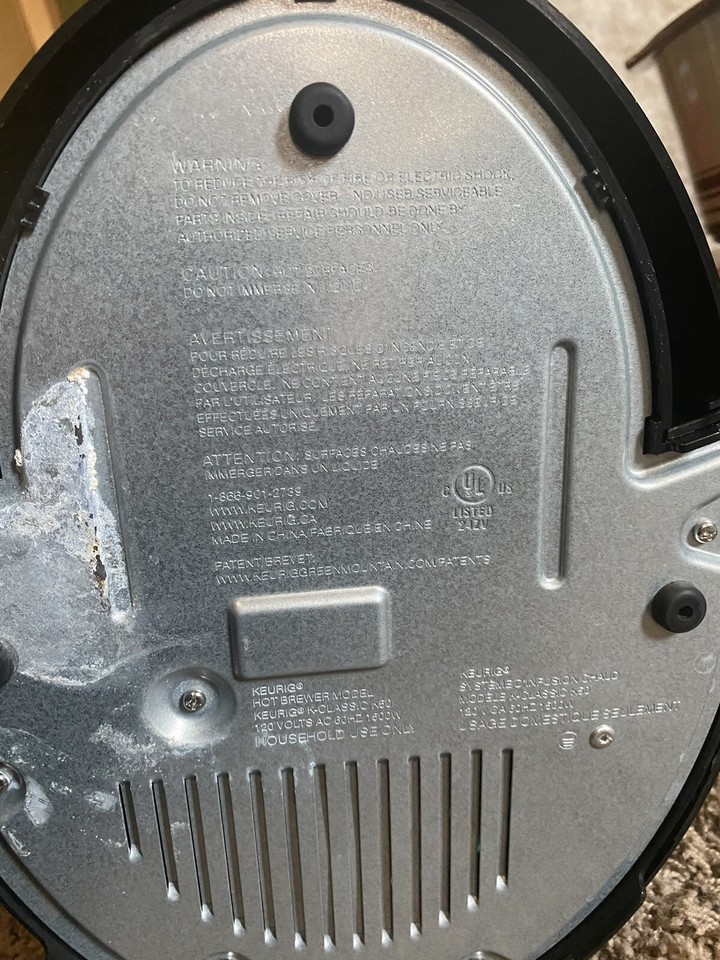 Keurig KClassic Coffee Maker KCup Pod, Single Serve, TESTED , 6 to 10